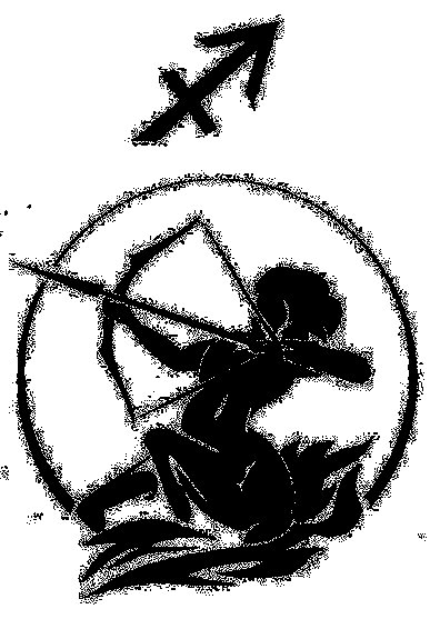 Стрелец тату эскиз