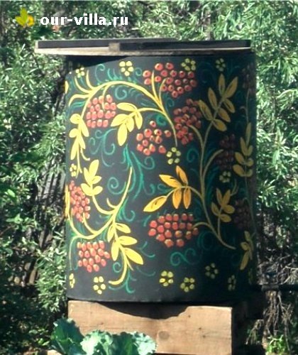 Расписные бочки