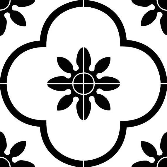 Трафарет для плитки