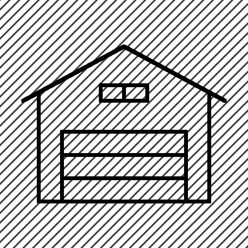 Гараж рисунок