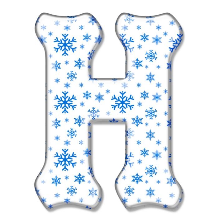 Зимние буквы