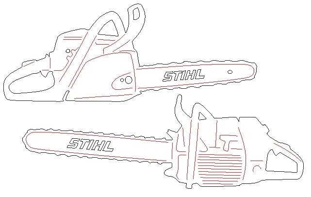 Цепная бензиновая пила vector gs24201