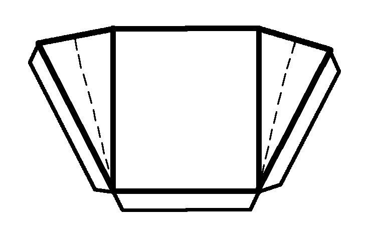 Кармашек из бумаги шаблоны