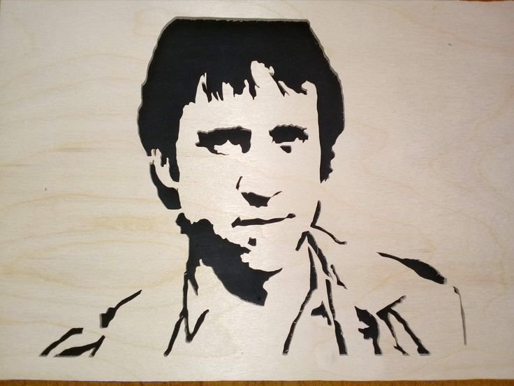 Владимир Высоцкий портрет