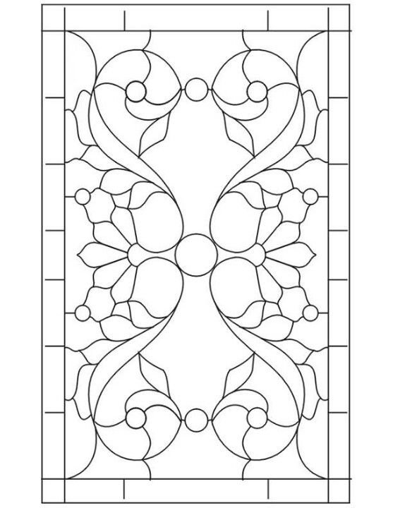 Эскиз витража