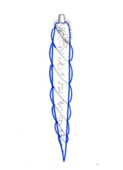 Новогодние сосульки раскраски для детей