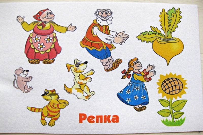 Герои сказки Репка