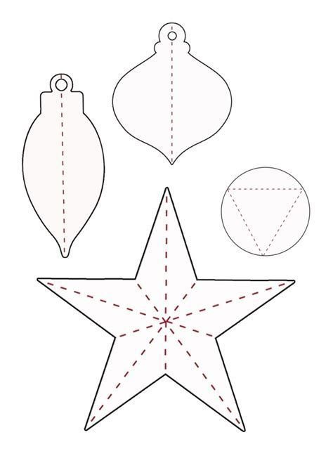 Трафарет игрушки на елку
