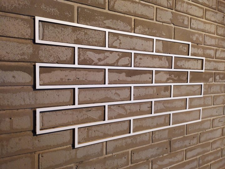 Форма для штукатурки под кирпич