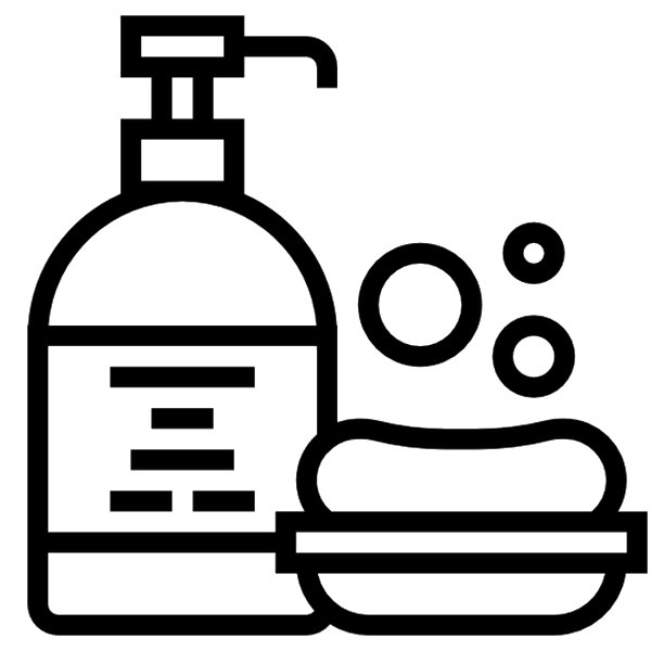 Пиктограмма средство для мытья посуды