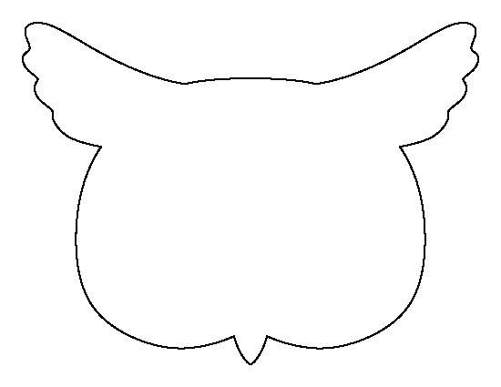 Аппликация Сова из бумаги шаблоны