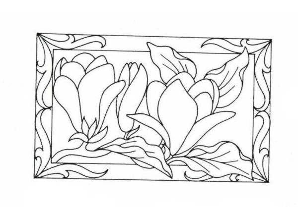 Эскиз витража