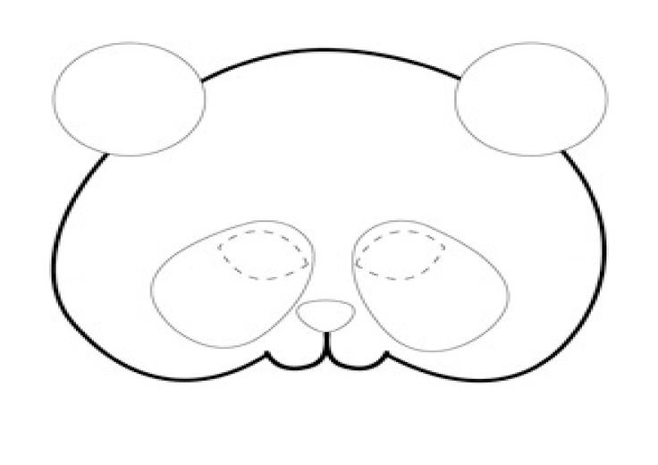 Шаблон маски для сна