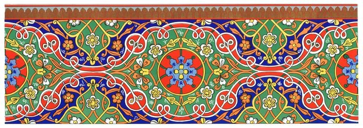 Таджикистан нац орнамент вектор