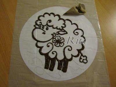 Трафареты для украшения торта