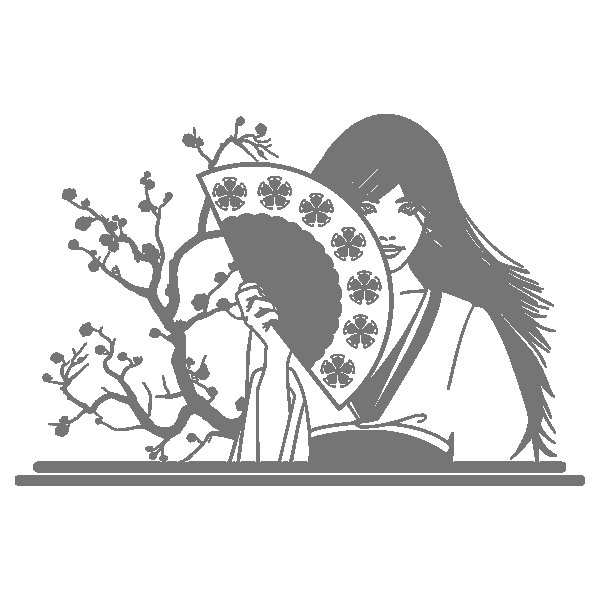 Трафареты на японскую тематику