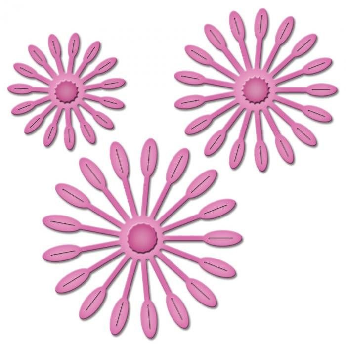 Трафарет тычинок для бумажных цветов