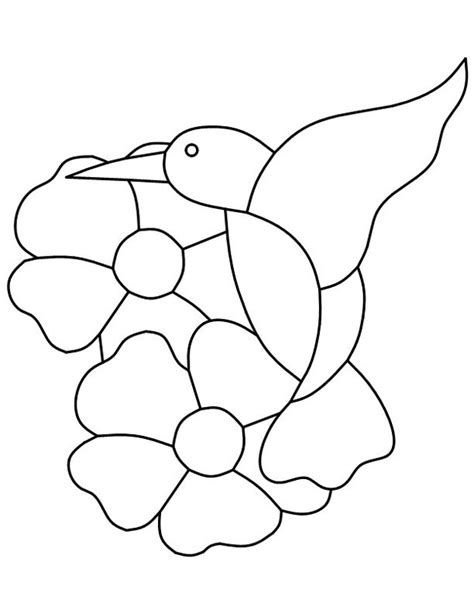 Контур рисунка для витража