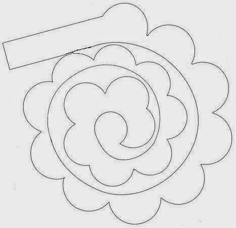 Заготовки для бумажных цветов