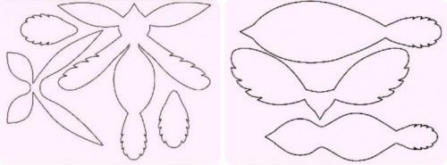 Объемная птичка из бумаги