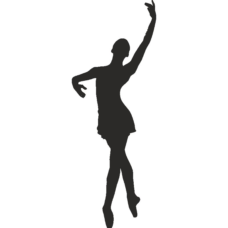 Силуэт танцовщицы