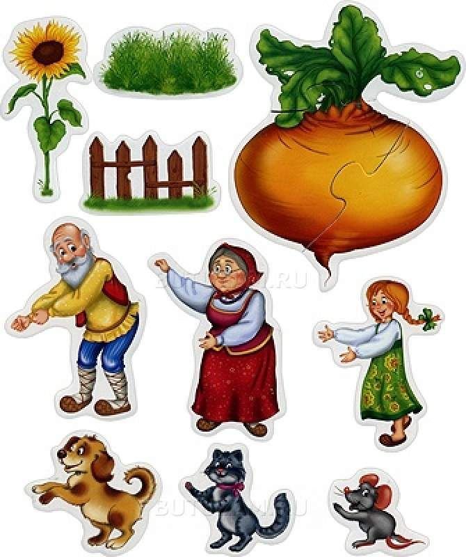 Герои сказки Репка