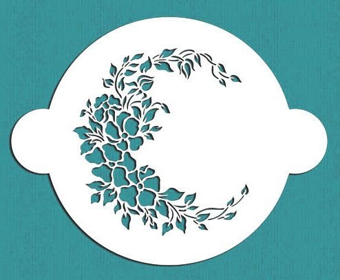 Трафарет для торта солнышко