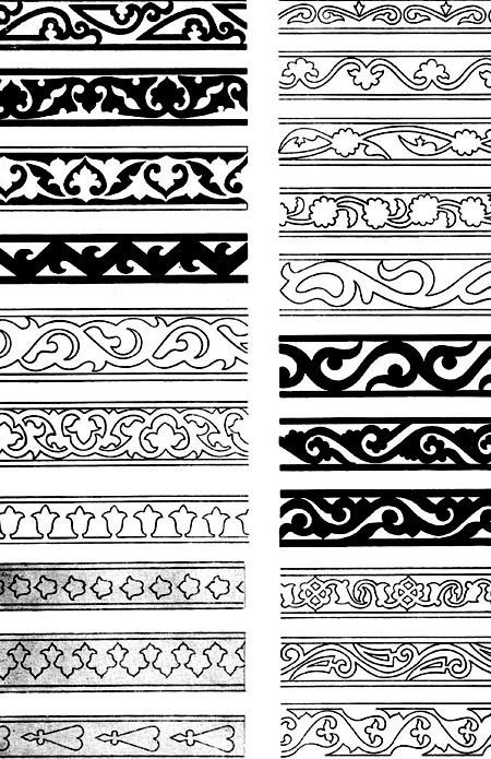 Линейный узор