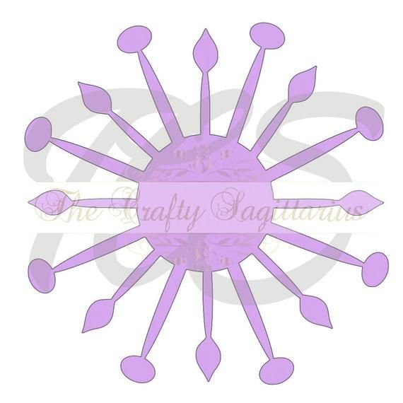 Серединки для цветов из бумаги