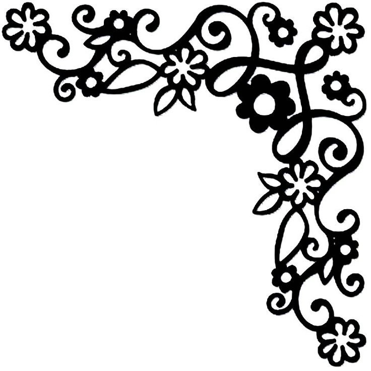 Узор уголок