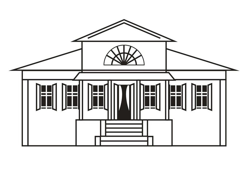 Эскиз музея