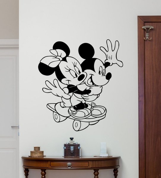 Наклейки на стену Микки Маус