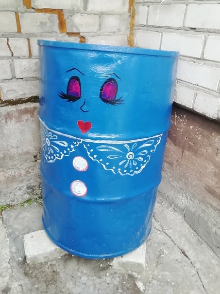 Бочонок роспись