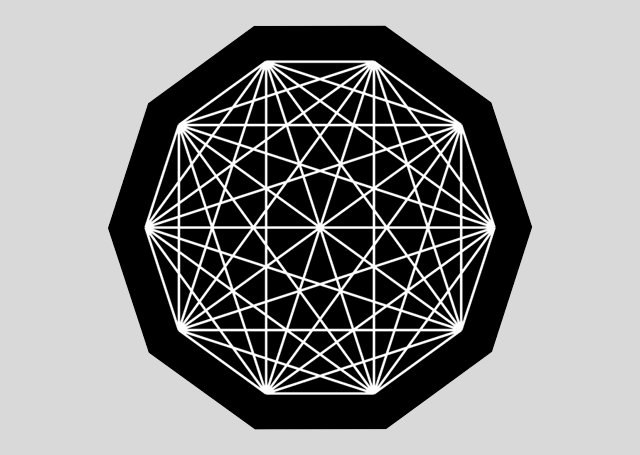 Выпуклый девятиугольник