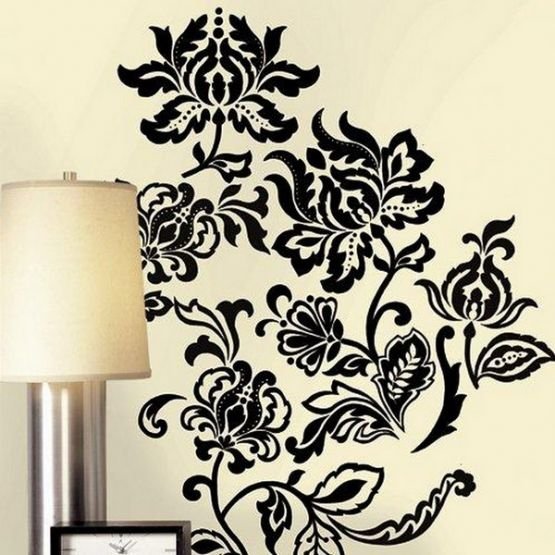 Большие трафареты для стен
