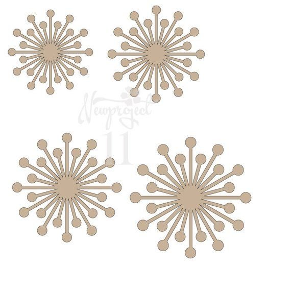 Серединки для бумажных цветов