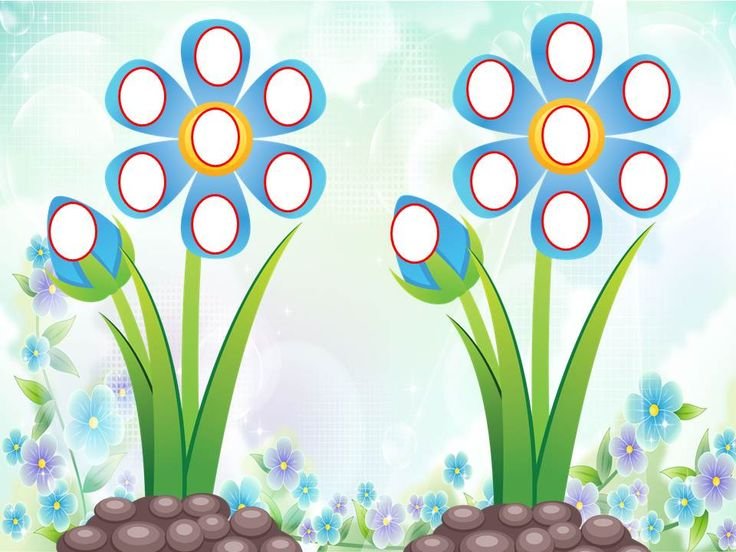 Заплатки для пластилина для малышей Весна