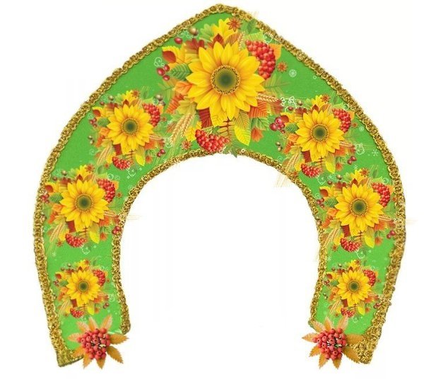 Кокошник для детей