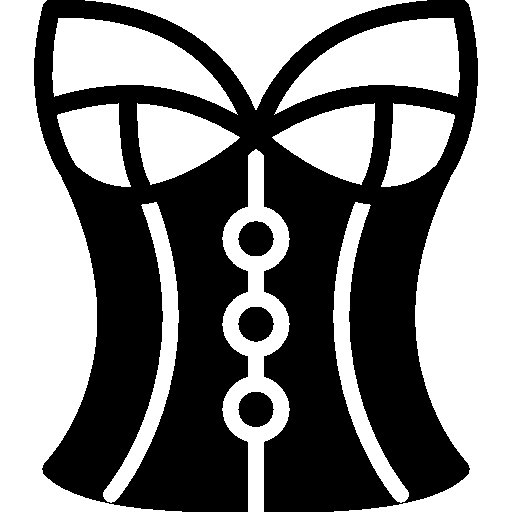 Значок корсет