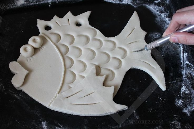 Шаблоны для поделок из теста