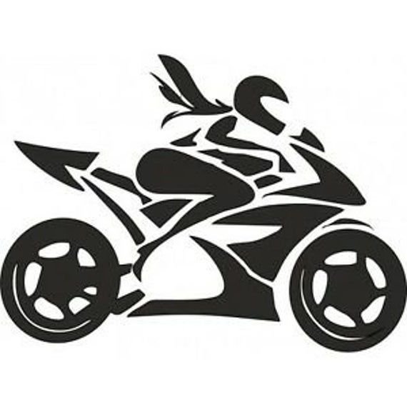 Мотоциклы с наклейками