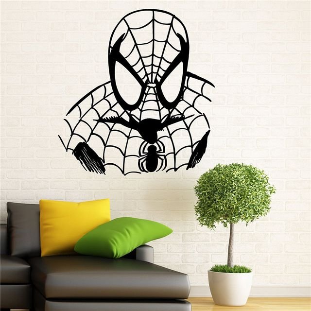 Светильник человек паук на стену