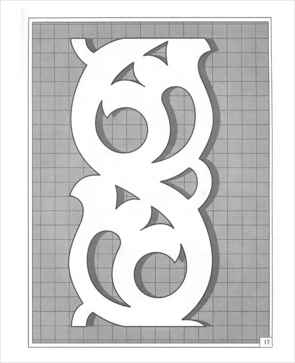 Эскизы для прорезной резьбы по дереву лобзиком