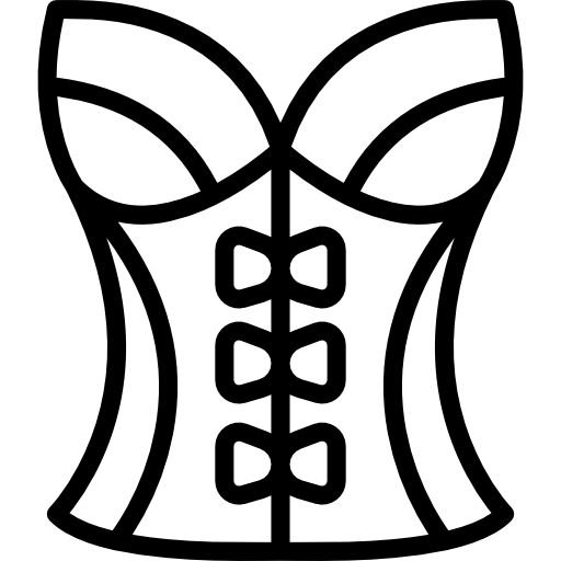 Силуэт корсета