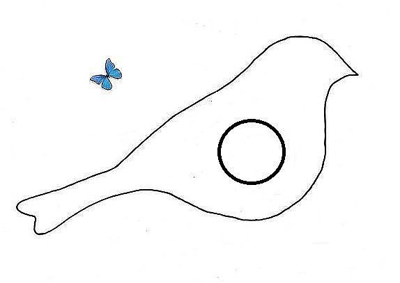 Снегирь шаблон для аппликации