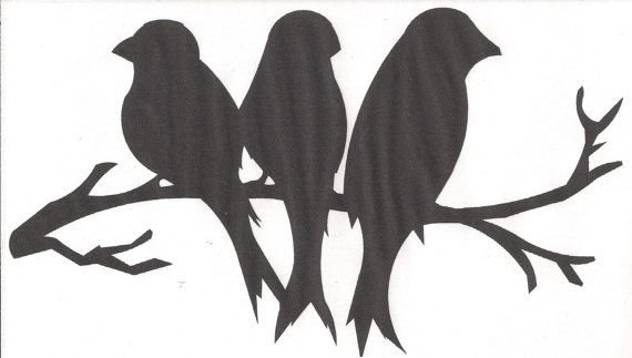 Вытынанка птицы