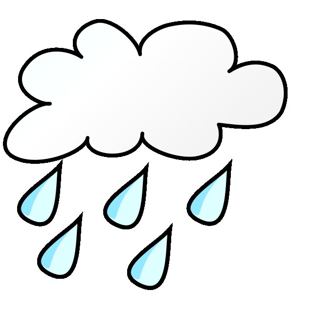 Тучка раскраска для детей