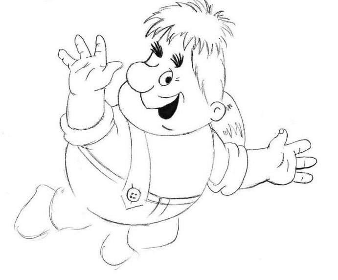 Карлсон рисунок