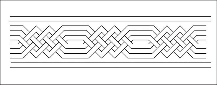 Орнамент в полосе