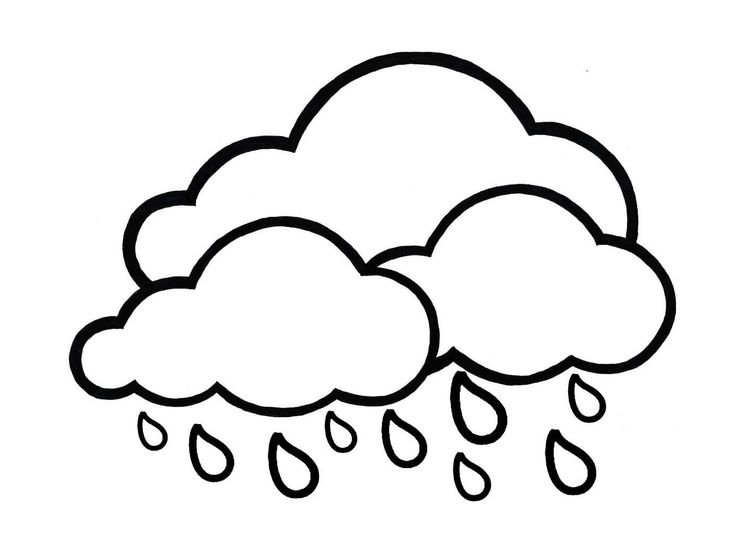 Облака рисунок